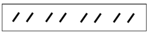 eight slashes