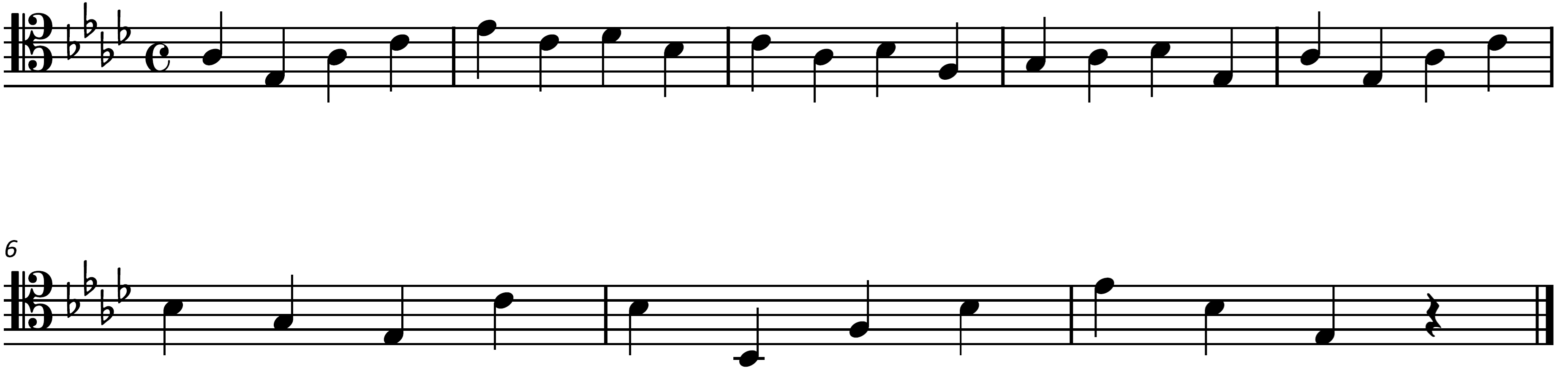 score example from The Trombone Virtuoso by Simone Mantia audio below
