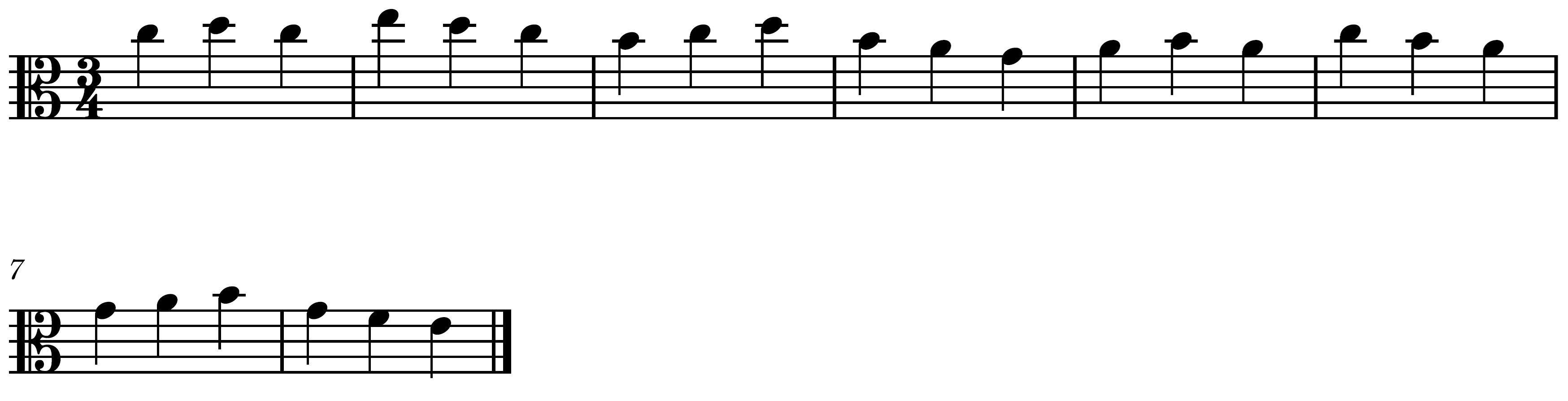 score example : No. 16, Book 1, Progressive Studies for the Viola, Op.40 by Emil Kreuz audio below