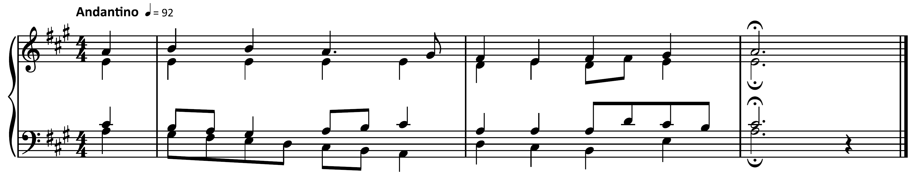 score example from "Nun bitten wir den heiligen Geist" from 371 Harmonized Chorales and 69 Chorale Melodies by Johann Sebastian Bach audio below