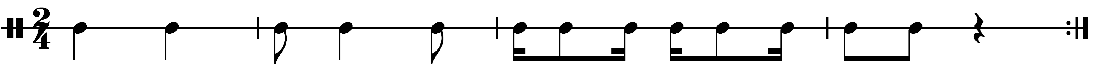 rhythm example audio below