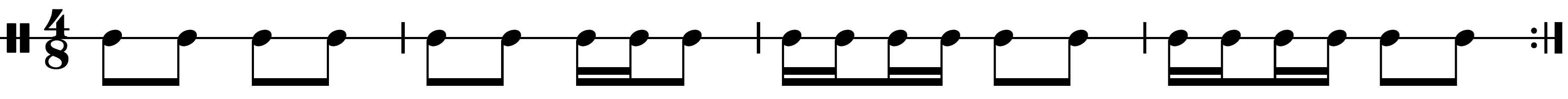 rhythm example audio below